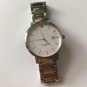 Kate Spade gold and silver watch